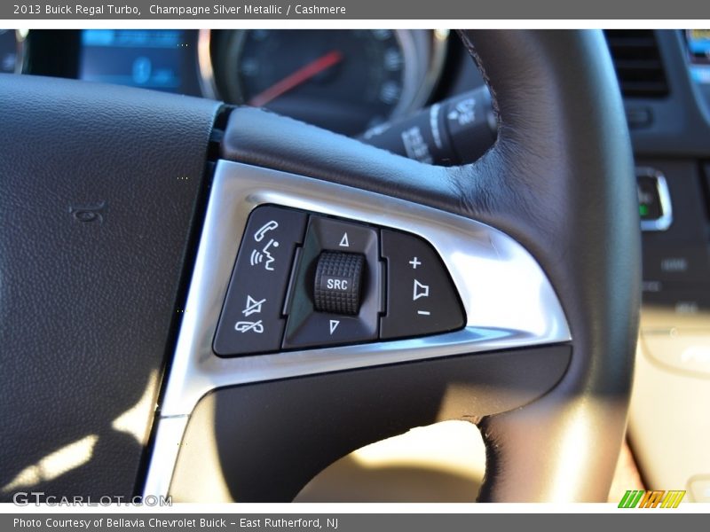 Champagne Silver Metallic / Cashmere 2013 Buick Regal Turbo