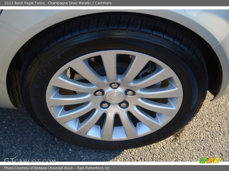 Champagne Silver Metallic / Cashmere 2013 Buick Regal Turbo