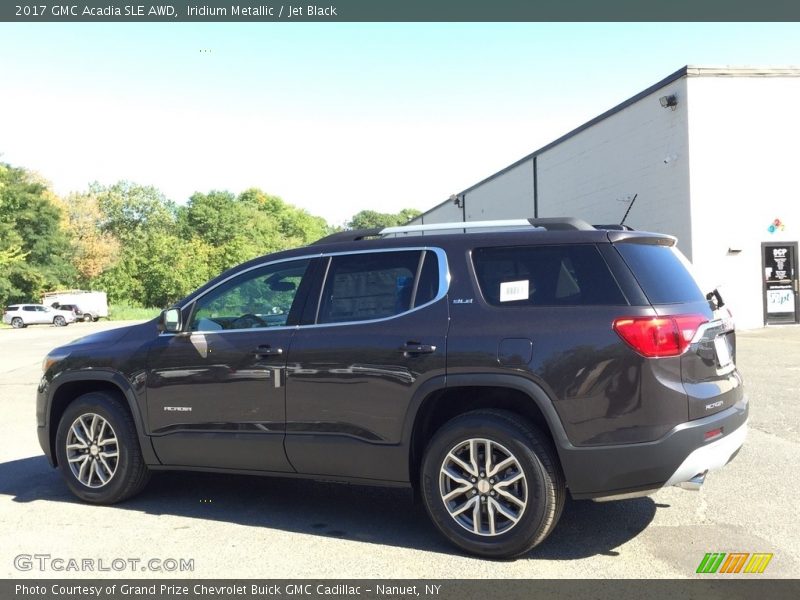 Iridium Metallic / Jet Black 2017 GMC Acadia SLE AWD
