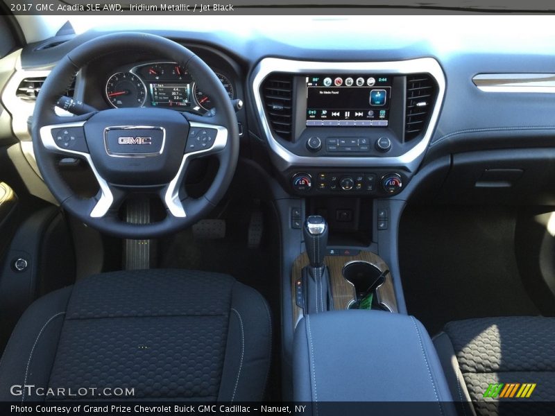 Iridium Metallic / Jet Black 2017 GMC Acadia SLE AWD