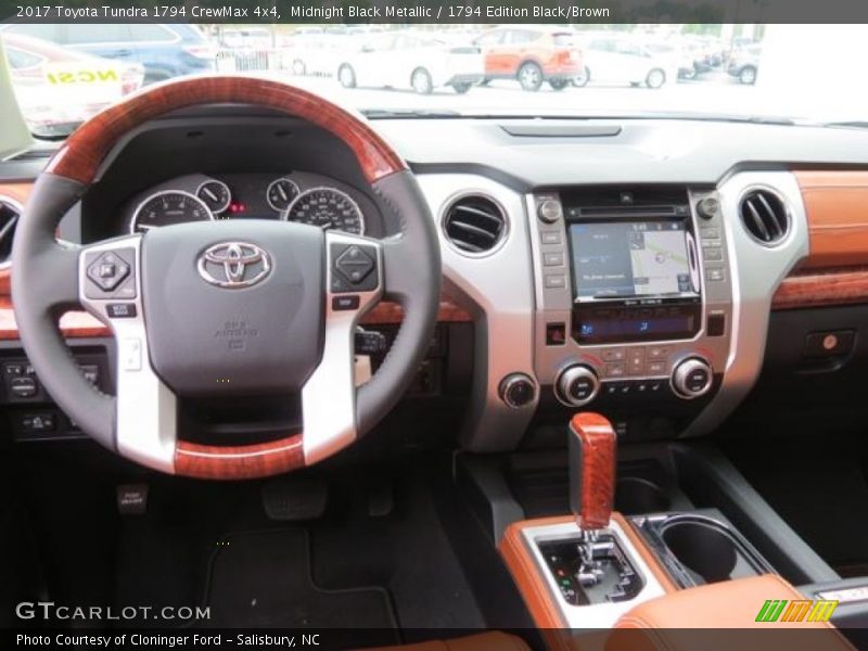 Dashboard of 2017 Tundra 1794 CrewMax 4x4