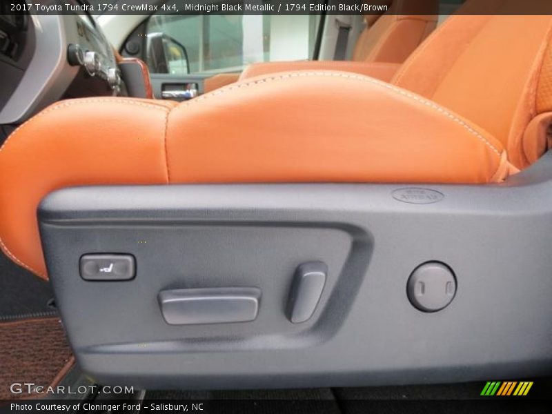 Midnight Black Metallic / 1794 Edition Black/Brown 2017 Toyota Tundra 1794 CrewMax 4x4