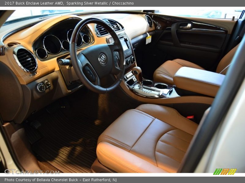 Front Seat of 2017 Enclave Leather AWD