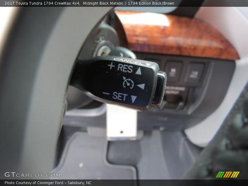 Controls of 2017 Tundra 1794 CrewMax 4x4