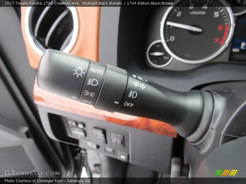 Controls of 2017 Tundra 1794 CrewMax 4x4