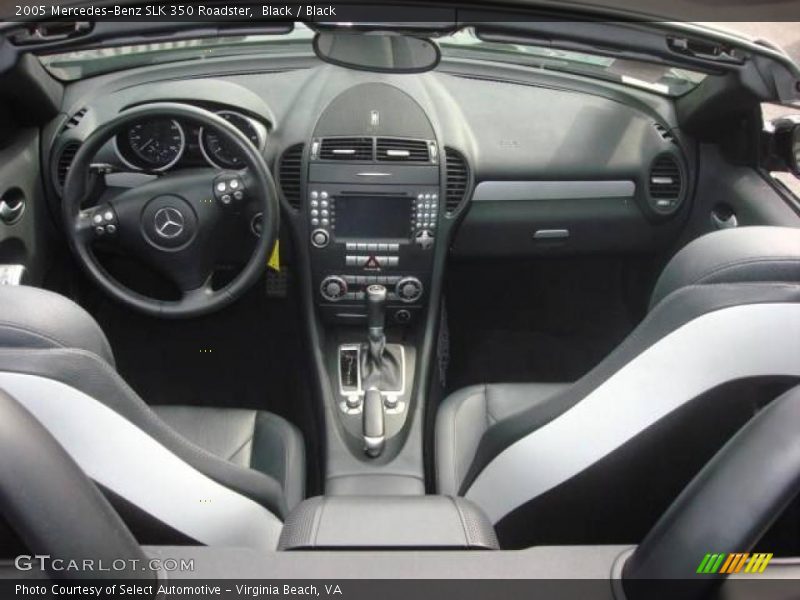 Black / Black 2005 Mercedes-Benz SLK 350 Roadster