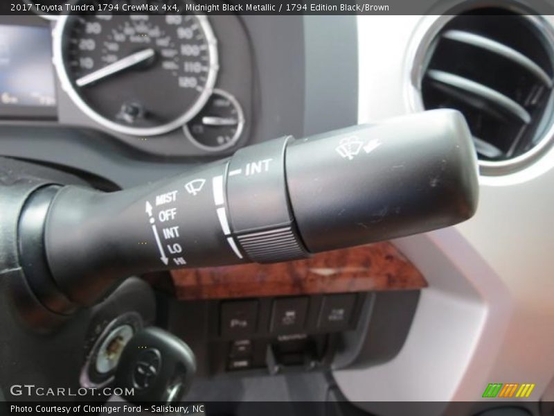 Controls of 2017 Tundra 1794 CrewMax 4x4
