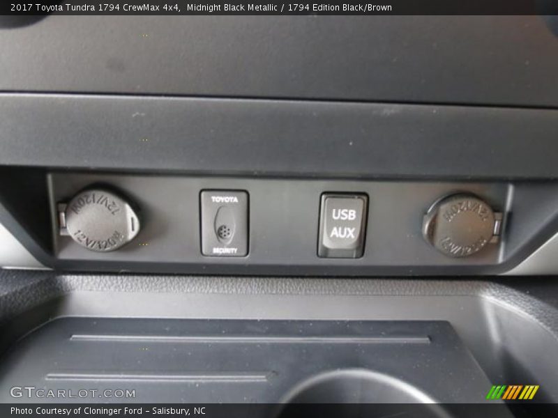 Midnight Black Metallic / 1794 Edition Black/Brown 2017 Toyota Tundra 1794 CrewMax 4x4