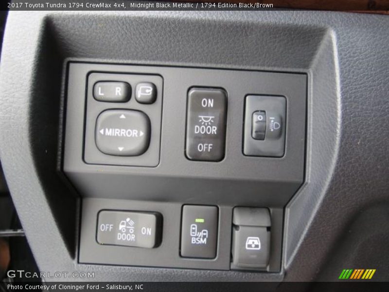 Controls of 2017 Tundra 1794 CrewMax 4x4
