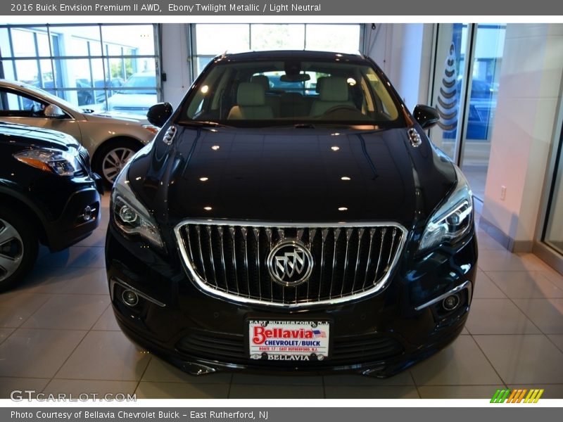 Ebony Twilight Metallic / Light Neutral 2016 Buick Envision Premium II AWD