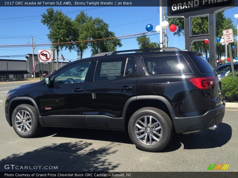 Ebony Twilight Metallic / Jet Black 2017 GMC Acadia All Terrain SLE AWD