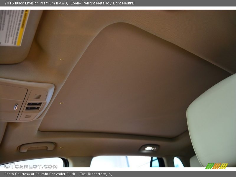 Ebony Twilight Metallic / Light Neutral 2016 Buick Envision Premium II AWD