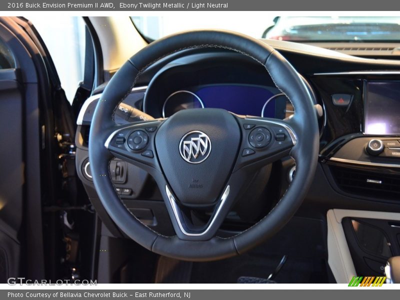 Ebony Twilight Metallic / Light Neutral 2016 Buick Envision Premium II AWD