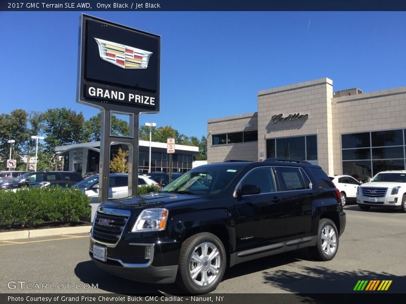 Onyx Black / Jet Black 2017 GMC Terrain SLE AWD