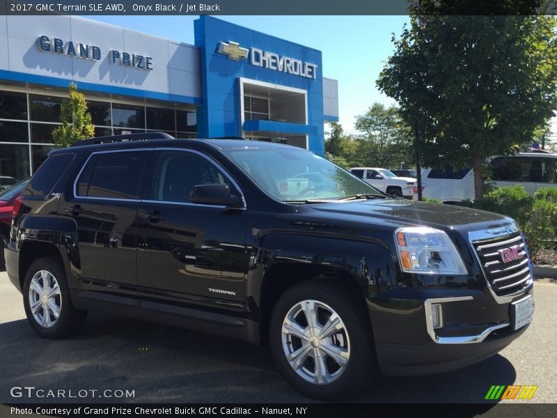 Onyx Black / Jet Black 2017 GMC Terrain SLE AWD