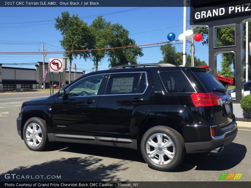 Onyx Black / Jet Black 2017 GMC Terrain SLE AWD