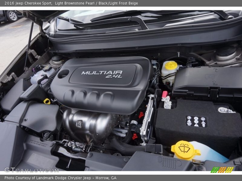  2016 Cherokee Sport Engine - 2.4 Liter SOHC 16-Valve MultiAir 4 Cylinder