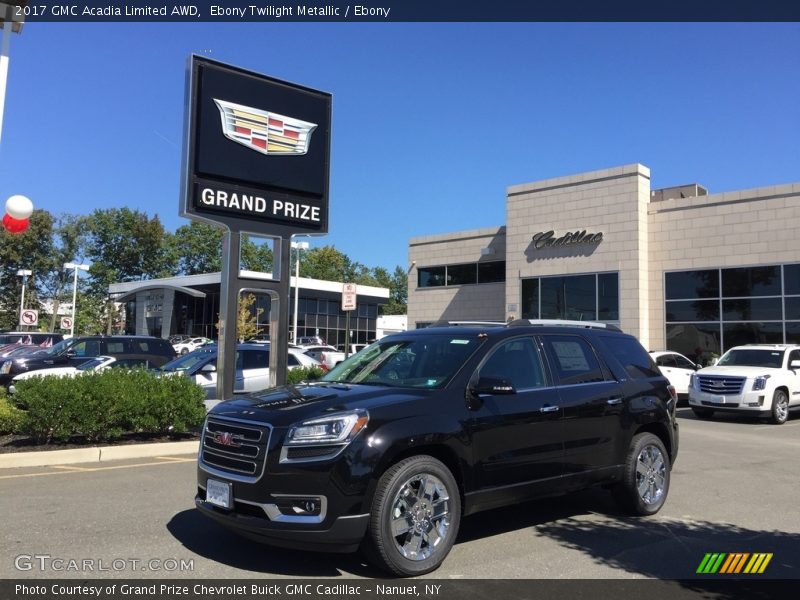 Ebony Twilight Metallic / Ebony 2017 GMC Acadia Limited AWD