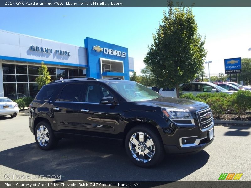 Ebony Twilight Metallic / Ebony 2017 GMC Acadia Limited AWD