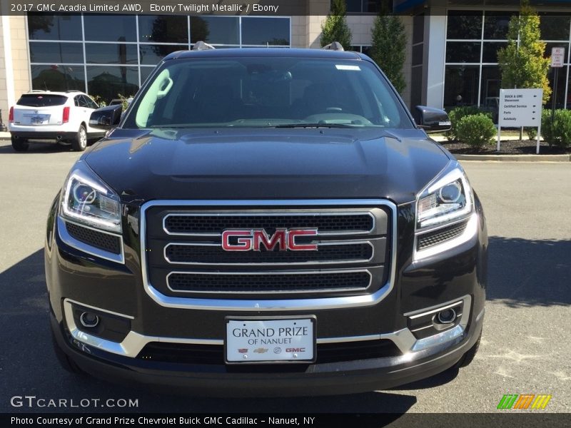 Ebony Twilight Metallic / Ebony 2017 GMC Acadia Limited AWD