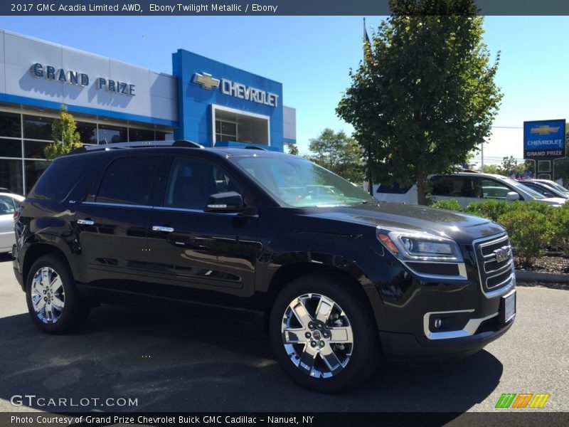 Ebony Twilight Metallic / Ebony 2017 GMC Acadia Limited AWD