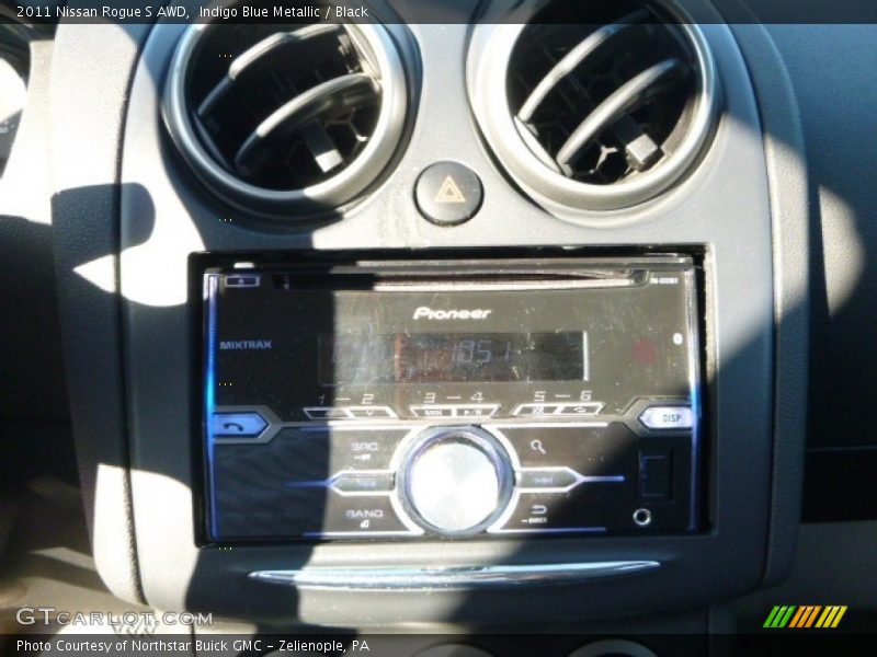 Indigo Blue Metallic / Black 2011 Nissan Rogue S AWD