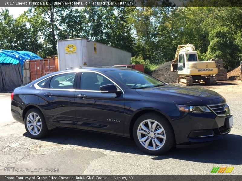 Blue Velvet Metallic / Jet Black/Dark Titanium 2017 Chevrolet Impala LT