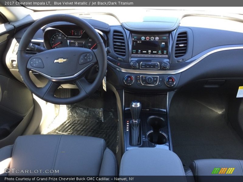 Blue Velvet Metallic / Jet Black/Dark Titanium 2017 Chevrolet Impala LT