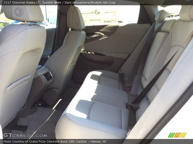 Summit White / Dark Atmosphere/Medium Ash Gray 2017 Chevrolet Malibu LT