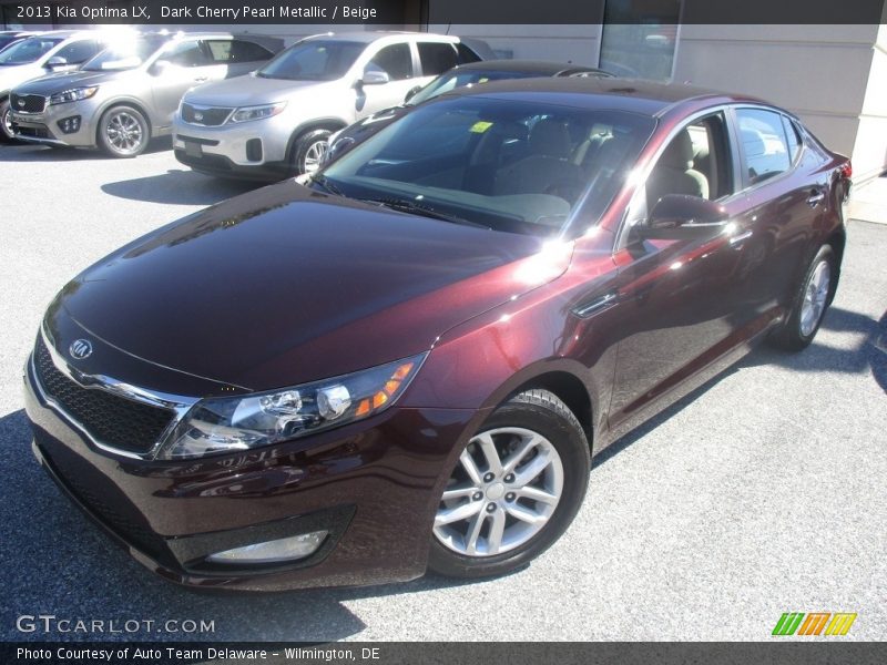 Dark Cherry Pearl Metallic / Beige 2013 Kia Optima LX