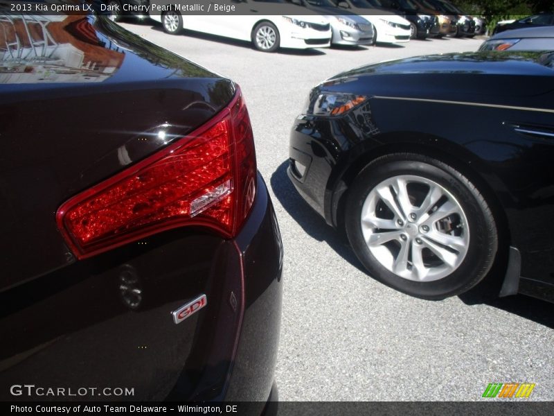 Dark Cherry Pearl Metallic / Beige 2013 Kia Optima LX