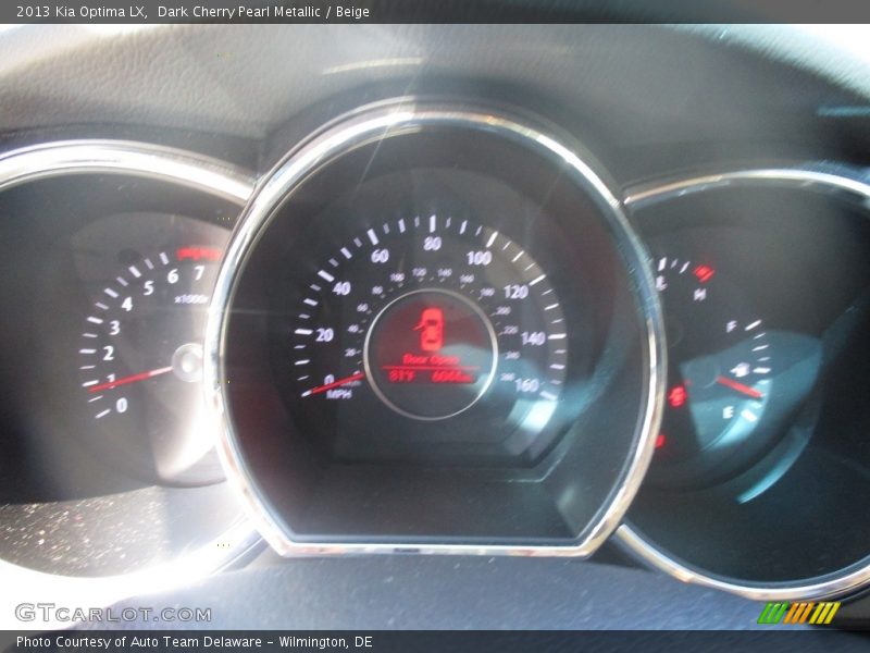 Dark Cherry Pearl Metallic / Beige 2013 Kia Optima LX