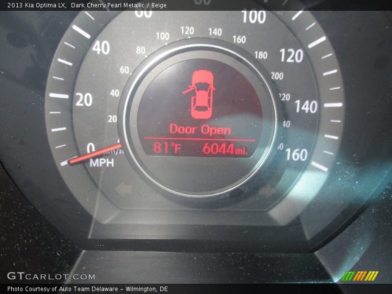 Dark Cherry Pearl Metallic / Beige 2013 Kia Optima LX