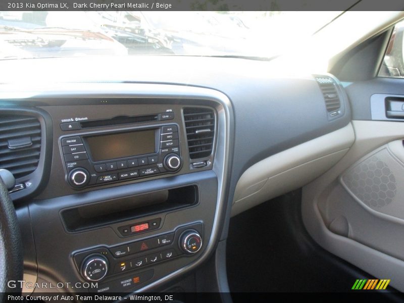 Dark Cherry Pearl Metallic / Beige 2013 Kia Optima LX