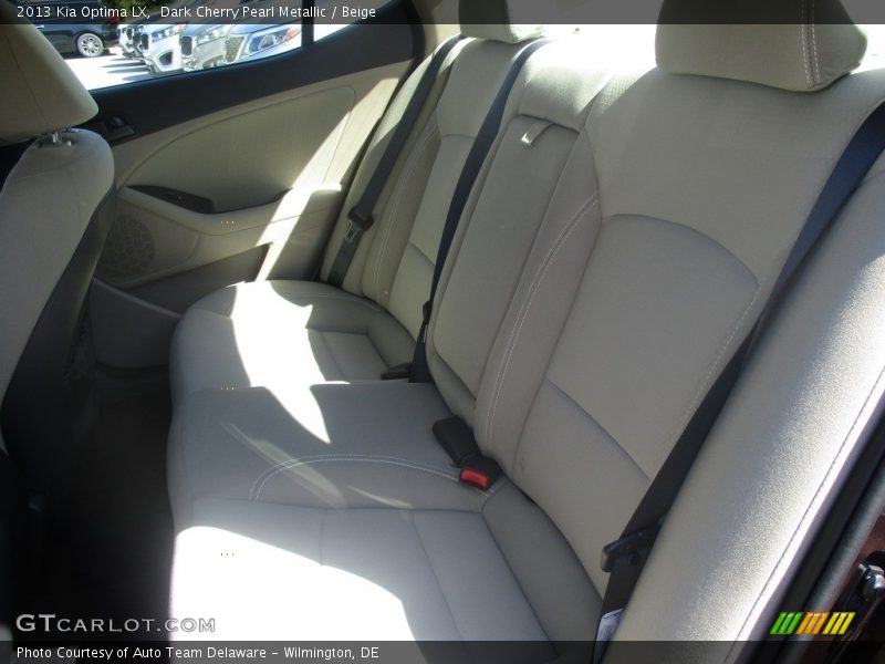 Dark Cherry Pearl Metallic / Beige 2013 Kia Optima LX