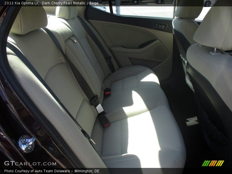 Dark Cherry Pearl Metallic / Beige 2013 Kia Optima LX