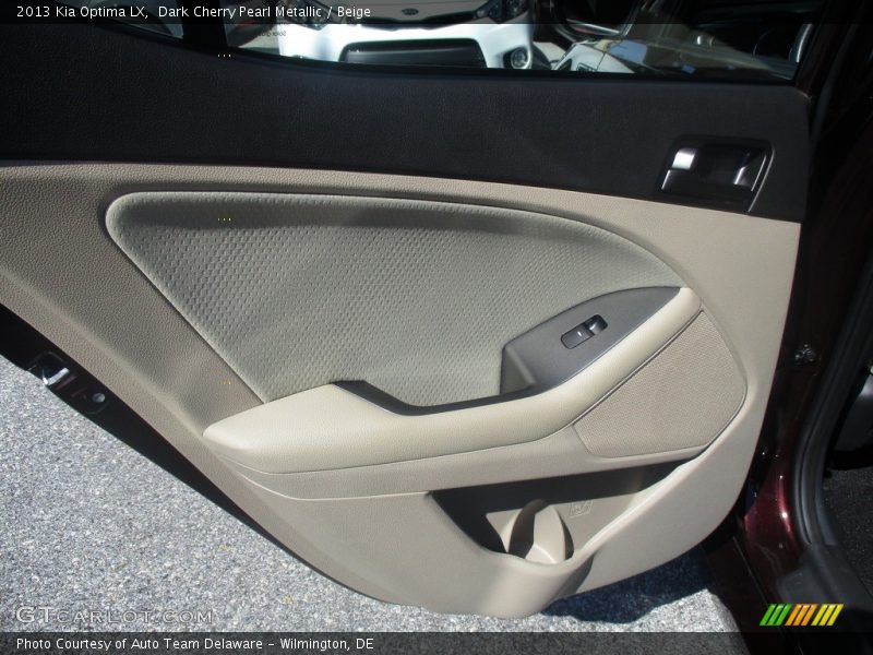 Dark Cherry Pearl Metallic / Beige 2013 Kia Optima LX