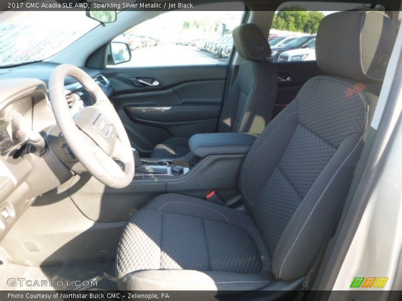 Sparkling Silver Metallic / Jet Black 2017 GMC Acadia SLE AWD