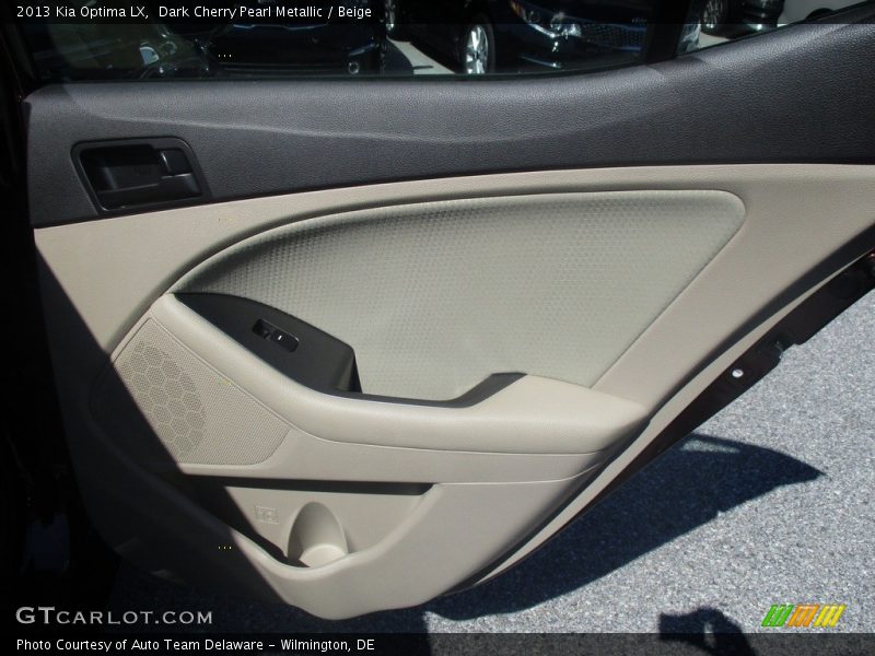 Dark Cherry Pearl Metallic / Beige 2013 Kia Optima LX