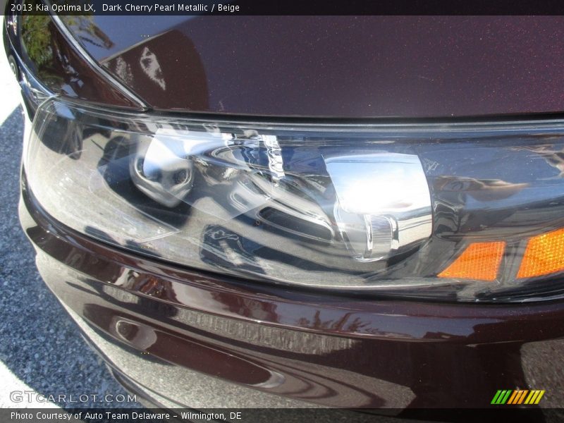 Dark Cherry Pearl Metallic / Beige 2013 Kia Optima LX
