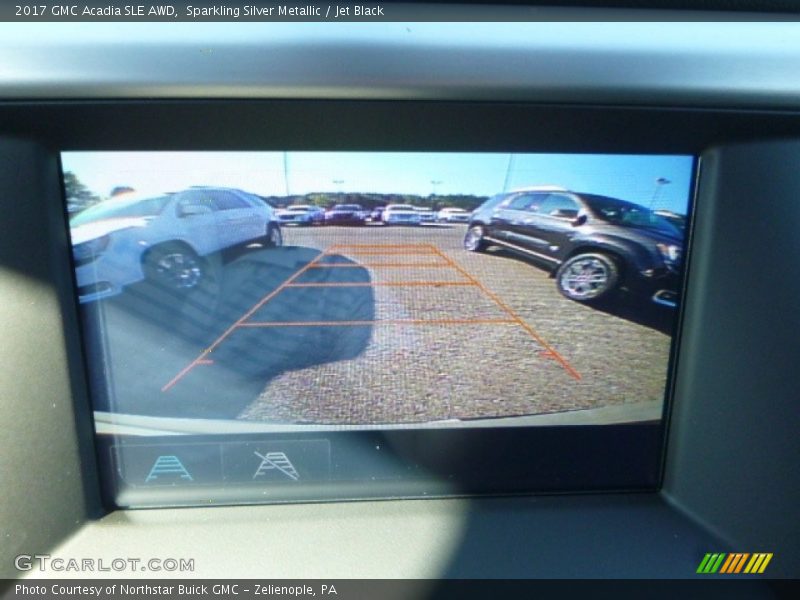 Sparkling Silver Metallic / Jet Black 2017 GMC Acadia SLE AWD