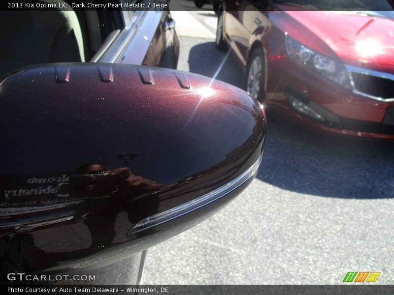 Dark Cherry Pearl Metallic / Beige 2013 Kia Optima LX