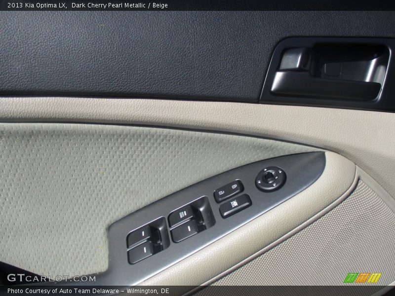 Dark Cherry Pearl Metallic / Beige 2013 Kia Optima LX