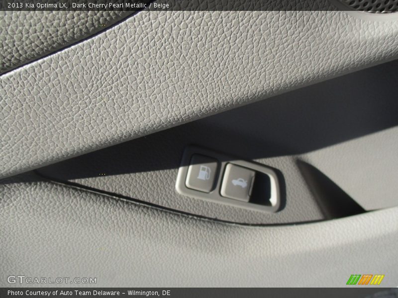 Dark Cherry Pearl Metallic / Beige 2013 Kia Optima LX