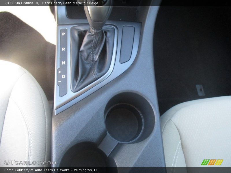 Dark Cherry Pearl Metallic / Beige 2013 Kia Optima LX