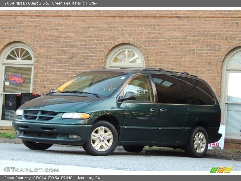 Green Tea Metallic / Gray 2004 Nissan Quest 3.5 S