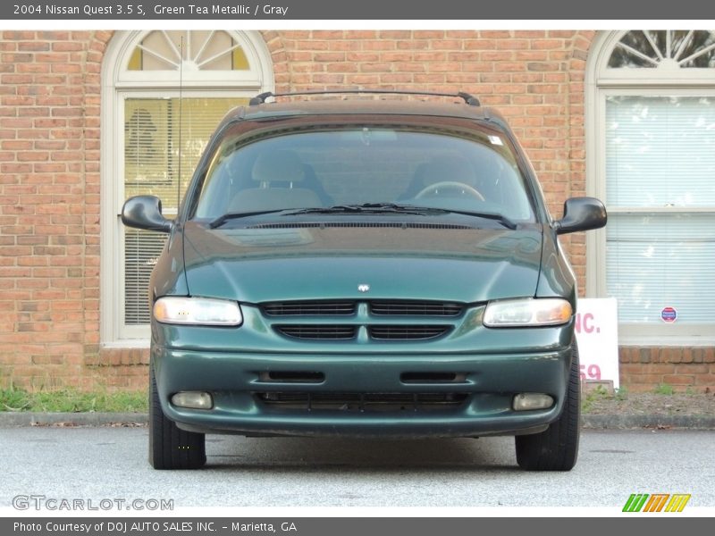 Green Tea Metallic / Gray 2004 Nissan Quest 3.5 S