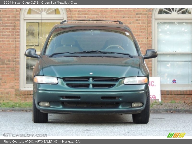 Green Tea Metallic / Gray 2004 Nissan Quest 3.5 S