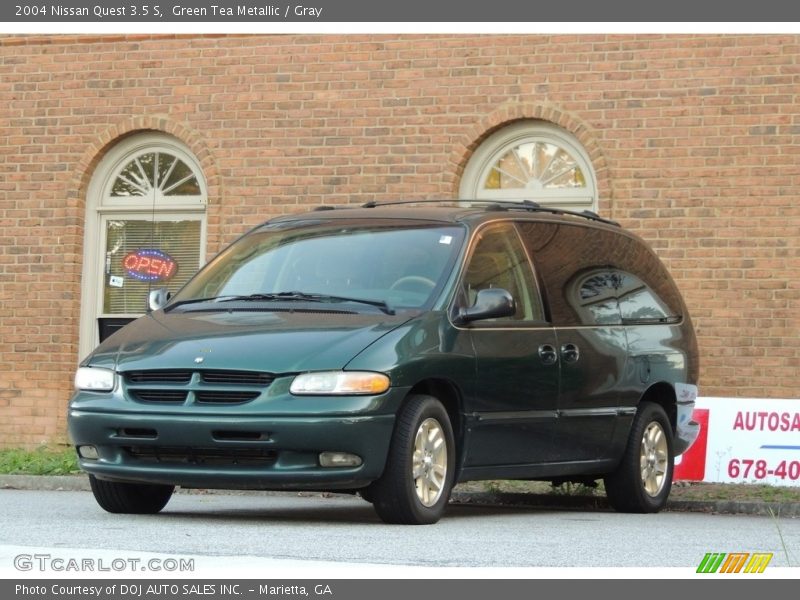 Green Tea Metallic / Gray 2004 Nissan Quest 3.5 S