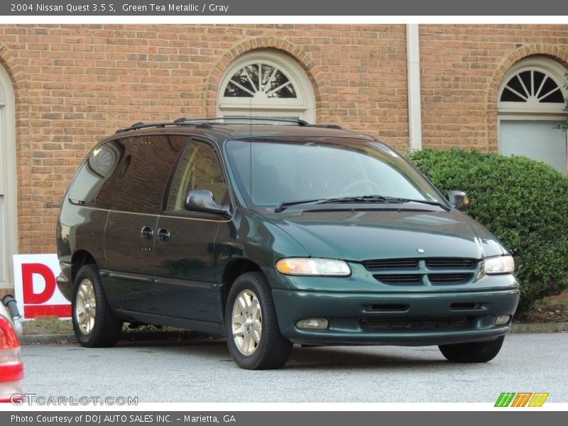 Green Tea Metallic / Gray 2004 Nissan Quest 3.5 S